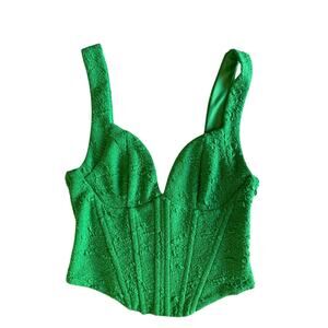 ASTR the label green corset XS